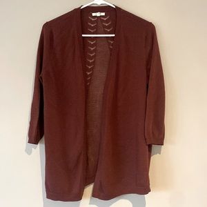 Maurice’s 3/4 length sleeve Cardigan Size S